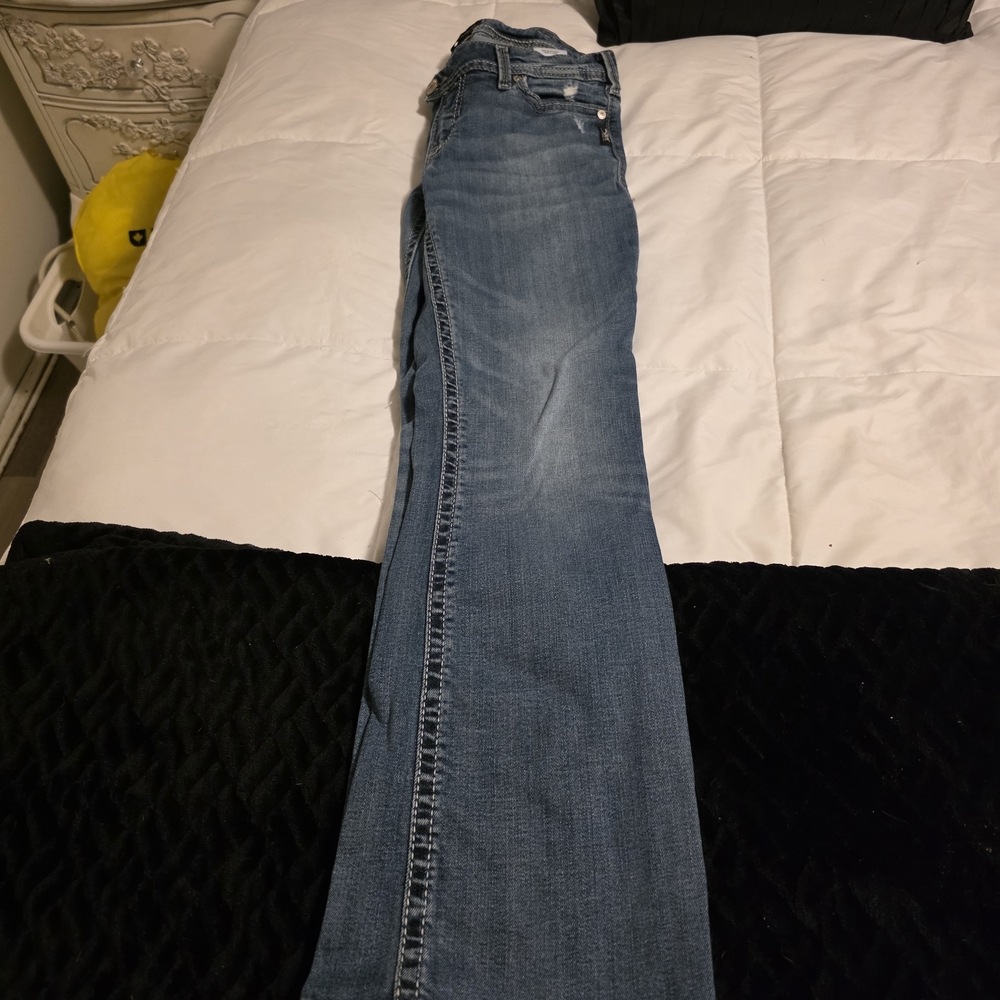 Silver Jeans Women's Skinny Blue Denim ( Never Used Them)